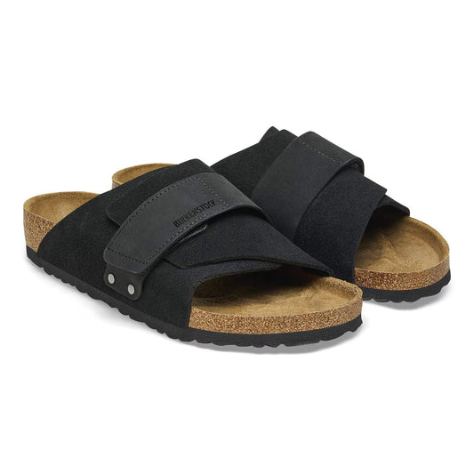 Birkenstock Kyoto sandal - Black/suade